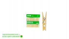PRENDEDOR BAMBU 20UNI 6399
