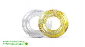 BOIA INFLAVEL CINTURA 83CM LANTEJOULA ELP03054