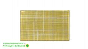 PAPEL 30X45CM PRES SACO DOURADO RUSTICO C/50 598