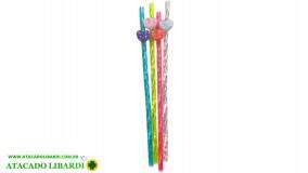 CANUDO CORACAO 24CM 4PCS COLOR HF67914