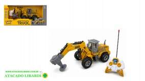 TRATOR CONTROLE REMOTO 21CM 4FUNC TANQUE KD23