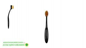 PINCEL ESCOVA OVAL 15X3X2CM P/MAQUIAGEM MC40338