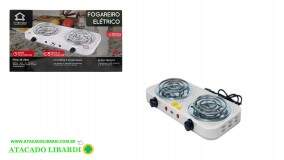 FOGAREIRO ELETRICO  2 BOCAS 2000W 127V FUT224