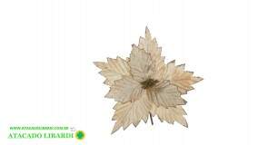 BICO PAPAGAIO 26CM AVELUDADO C/GLITTER DOURADO 99483001