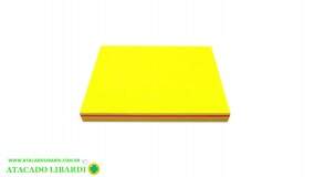 BLOCO ADESIVO 100UNI 101MMX76MM  COLOR DV81490