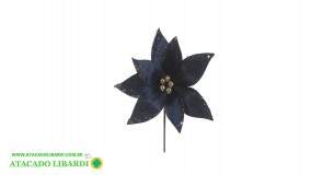 BICO PAPAGAIO AVELUDADO 25CM C/GLITTER AZUL 97867008