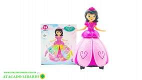 BONECA SENTADA DANCE GIRL 20CM C/SOM E LUZ GK1160X