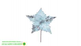 BICO PAPAGAIO 30CM C/GLITTER AZUL CLARO 87930005