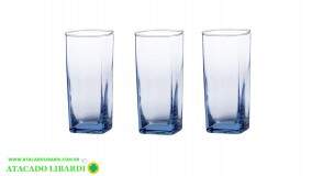 CONJ COPO 365ML 3PCS FLORIPA 0559AZ