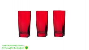 CONJ COPO 365ML 3PCS FLORIPA 0559VM