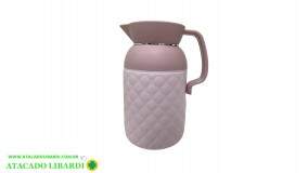 GARRAFA TERMICA 1L PLAST ROSA PL018G03