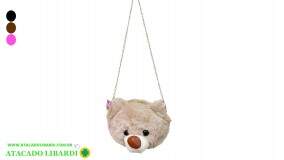 BOLSINHA PELUCIA 25X15CM INF SORT HB88409