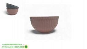 CUMBUCA PORC 500ML 13X8CM ROSE 61158