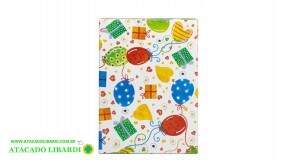 PAPEL 25X35CM PRES SACO BALOONS  C/50UNI 136