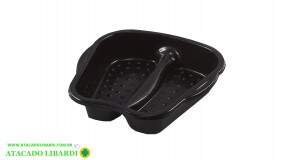 BACIA PLAST PEDICURE PRETA 0035