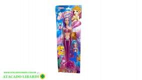 BLISTER BONECA SEREIA 2PCS C/ACESS WAH70