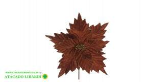 BICO PAPAGAIO 26CM AVELUDADO C/GLITTER MARROM 99483006