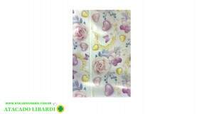 PAPEL 20X30CM PRES SACO GLITTER C/50UNI