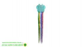 GRAMPO 6PCS C/APLIQUE COLOR F123