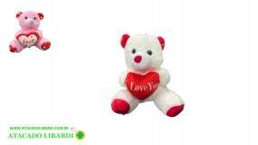 URSO PELUCIA 20CM C/CORACAO 32301