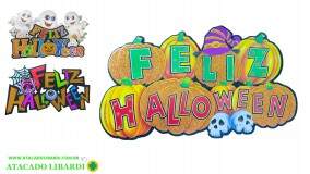 PLACA DECORATIVA 36X20CM HALLOWEEN HLP10120