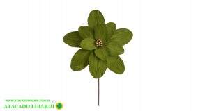 BICO PAPAGAIO AVELUDADO 35CMX43CM VERDE 84599004
