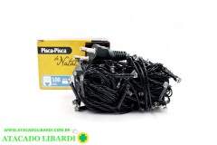 PISCA 100 LED 9M BRANCO 127V 8F FIO VERDE NTL7100B127V