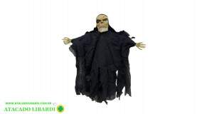 CAVEIRA HALLOWEEN 50CM C/LUZ SOM NS329603