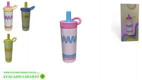 GARRAFA TERMICA INFANTIL 600ML SORT ECG0022
