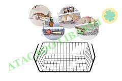 ORGANIZADOR METAL P/PRATELEIRA 35,5X25X13,5CM CZ19372