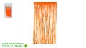 CORTINA DECORATIVA 1MX2M LARANJA 48627001