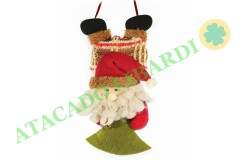 ENFEITE PELUCIA PENDENTE PAPAI NOEL MEX 24CM 20233