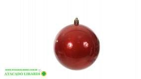 BOLA TUBO FOSCA 15CM VERMELHO 81949002