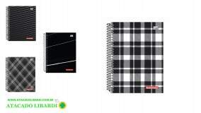CADERNO 10M/160F CD ESPIRAL FLAT 6619