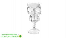 COPO CAVEIRA 16,5CM TRANSPARENTE 49996003