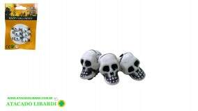 ENFEITE PRESILHA CABELO 6UNI HALLOWEEN NS373922