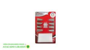 DECORADOR BOLO C/SACO 10PCS FUT225