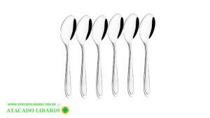 COLHER MESA 6PCS INOX CRS2606