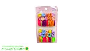 KIT ACESSORIOS PARA CABELO 44PCS COLOR  RT791808