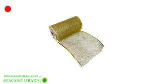 FITA ARAMADA 12CM X 2,7M BRILHO NATAL FIT120BR