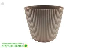 VASO PLAST COLOR 15CM DEC VAS0048