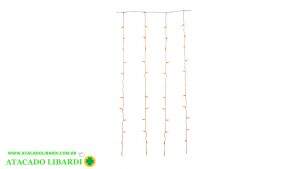 CORTINA  500 LED 3X3M 127V LARANJA 49201002