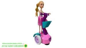 BONECA A PILHA DANCE GIRL C/LUZ E SOM TK1046