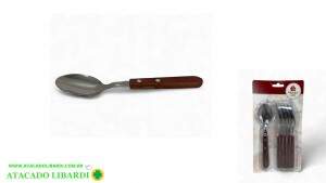 COLHER MESA 6PCS CABO MAD CHURRASCO  45198