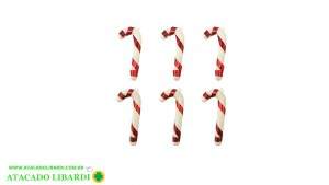 ENFEITE PENDENTE 8CM 6PCS BENGALA NT0395
