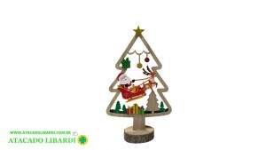 MINI ÁRVORE DECORATIVA MDF 20X13CM NATM03