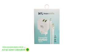 CARREGADOR CELULAR TIPO C USB  MAXCAR158