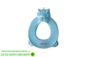 ASSENTO SANITARIO REDUTOR INFANTIL AZUL GATO 8937