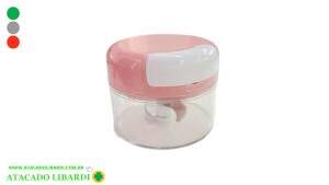 MINI PROCESSADOR ALIMENTOS 9X7CM 150ML PLAST COLOR TRC8696