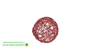 BOLA ARAMADA 10CM VERMELHO A5972001